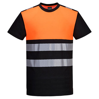 PW3 Hi-Vis Cotton Comfort Class 1 T-Shirt S