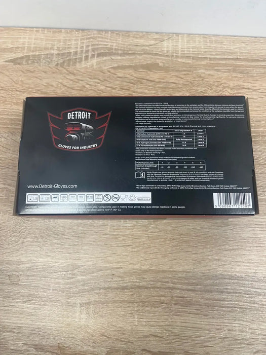 American Black Nitrile Gloves 100 pcs